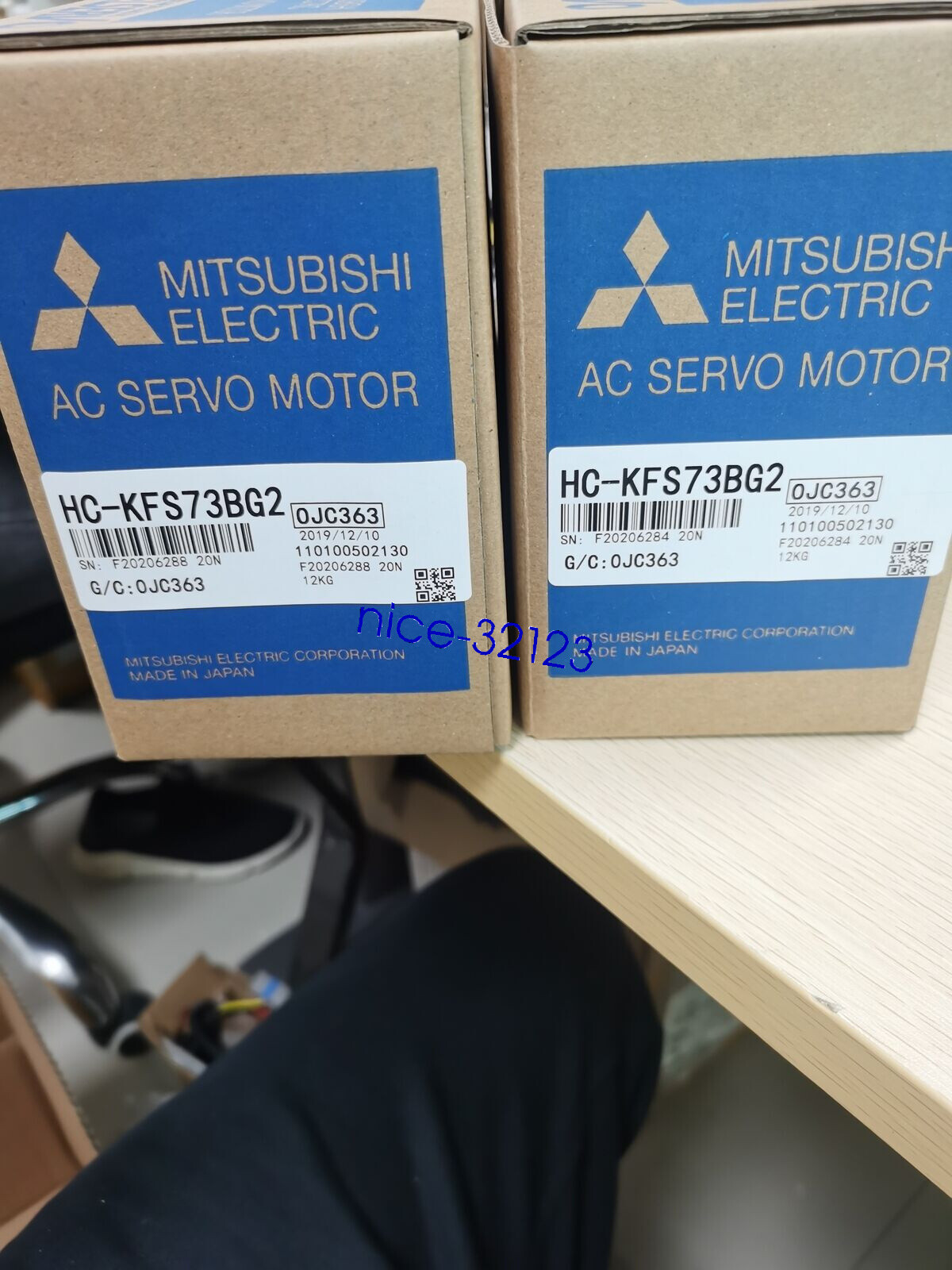 1PC Mitsubishi HC-KFS73BG2 Servo Motor HCKFS73BG2 New In Box Expedited Shipping