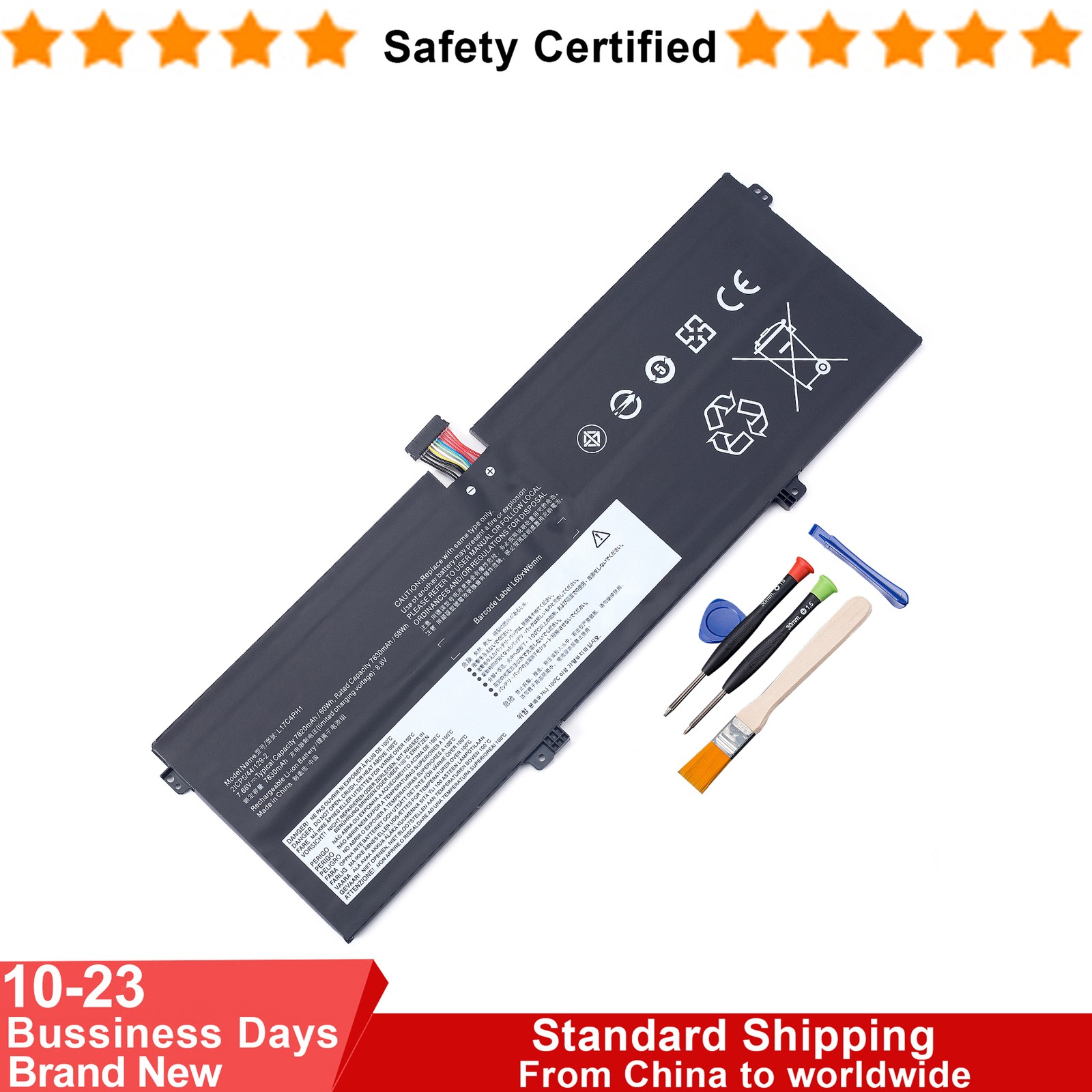 L17C4PH1 L17M4PH1 Battery For Lenovo Yoga 7 Pro C930-13IKB-81EQ C930-13IKB-81C4