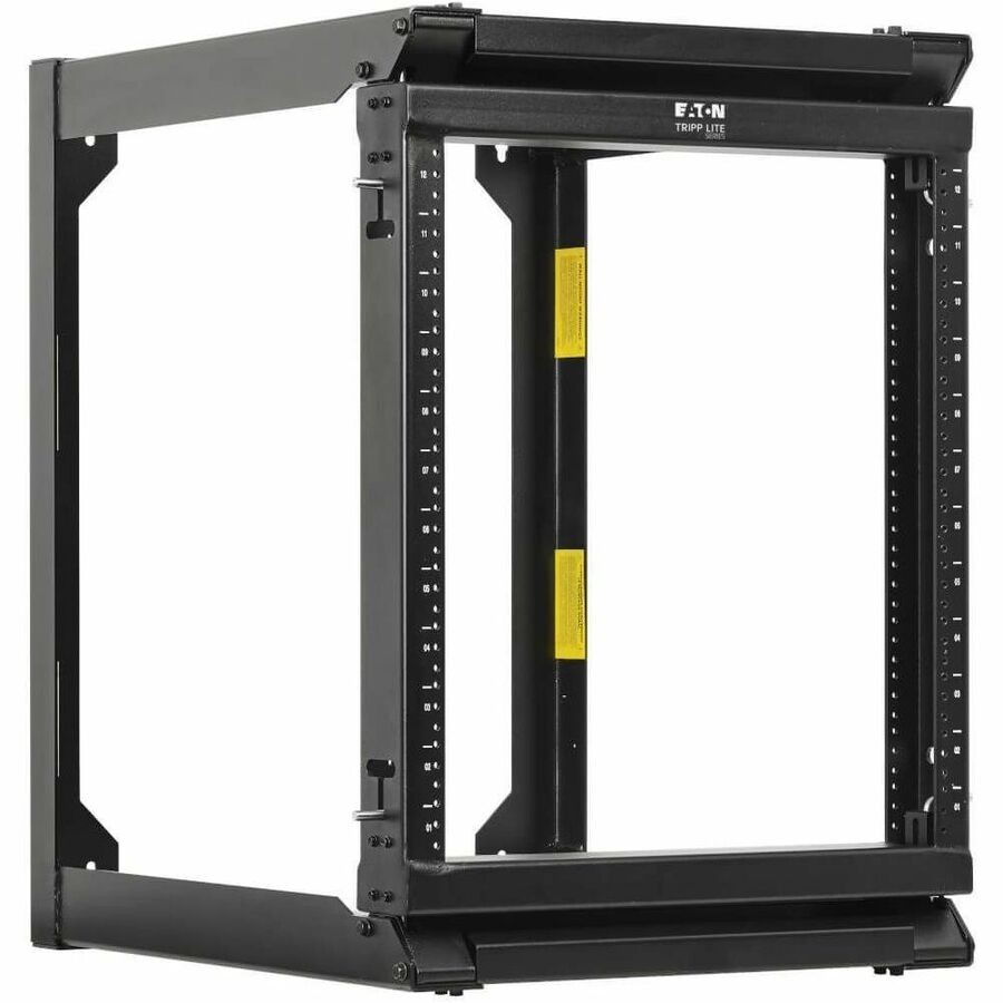 Tripp Lite SmartRack 12U Wall-Mount 2-Post Open Frame Rack, Hinged Front