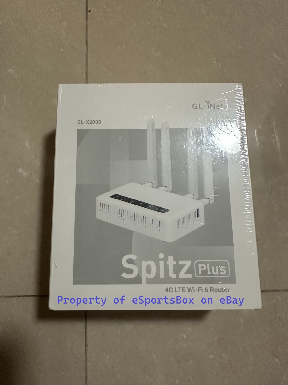 BRAND NEW GL.iNet Spitz Plus 4G LTE CAT 12 Wi-Fi 6 Dual-SIM Router (GL-X2000)