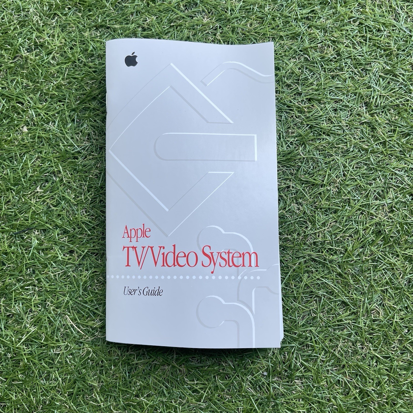 Apple TV Video System Users Guide Manual 1995