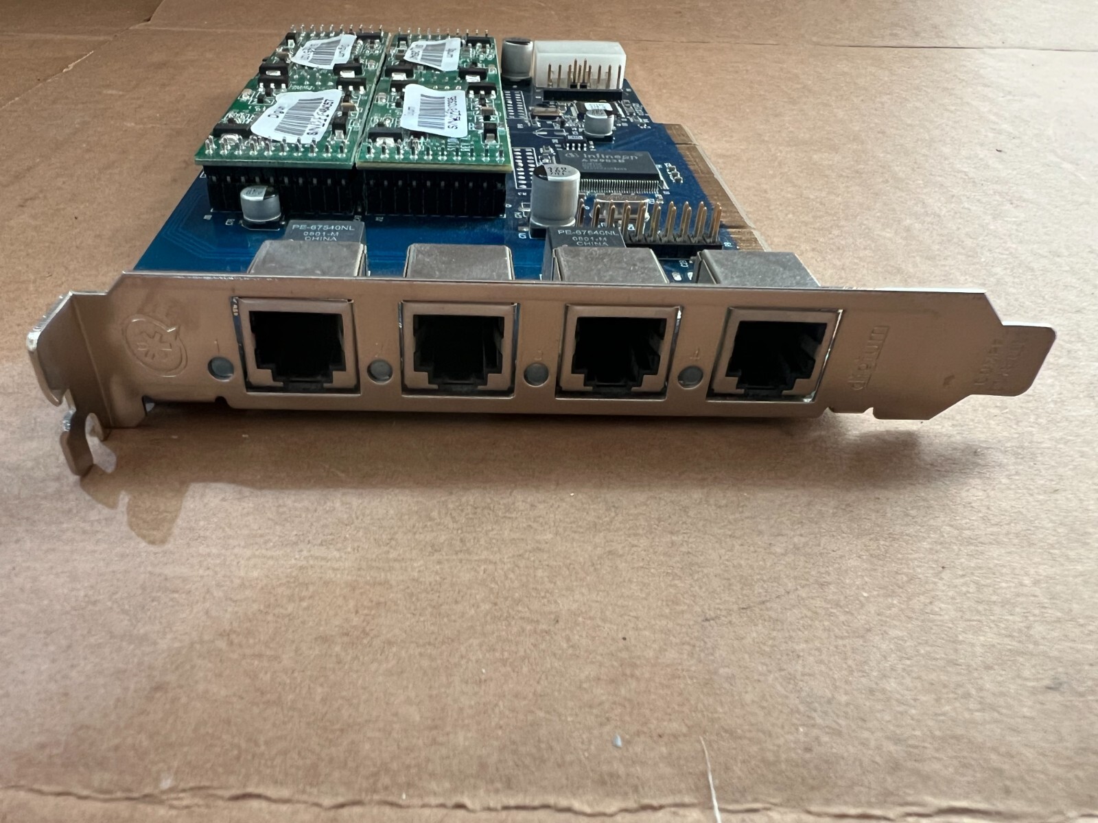 Digium Wildcard TDM410 & 4X S110M Modules