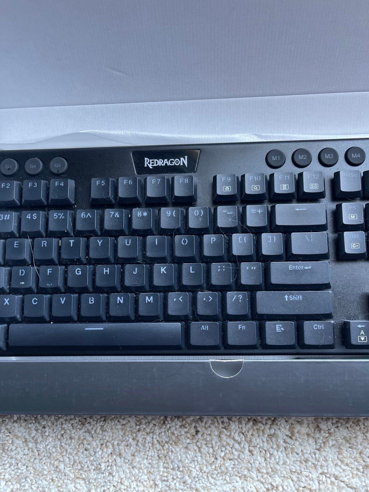 Redragon K619 Horus RGB Mechanical Gaming Keyboard - Wired, Macro Ready