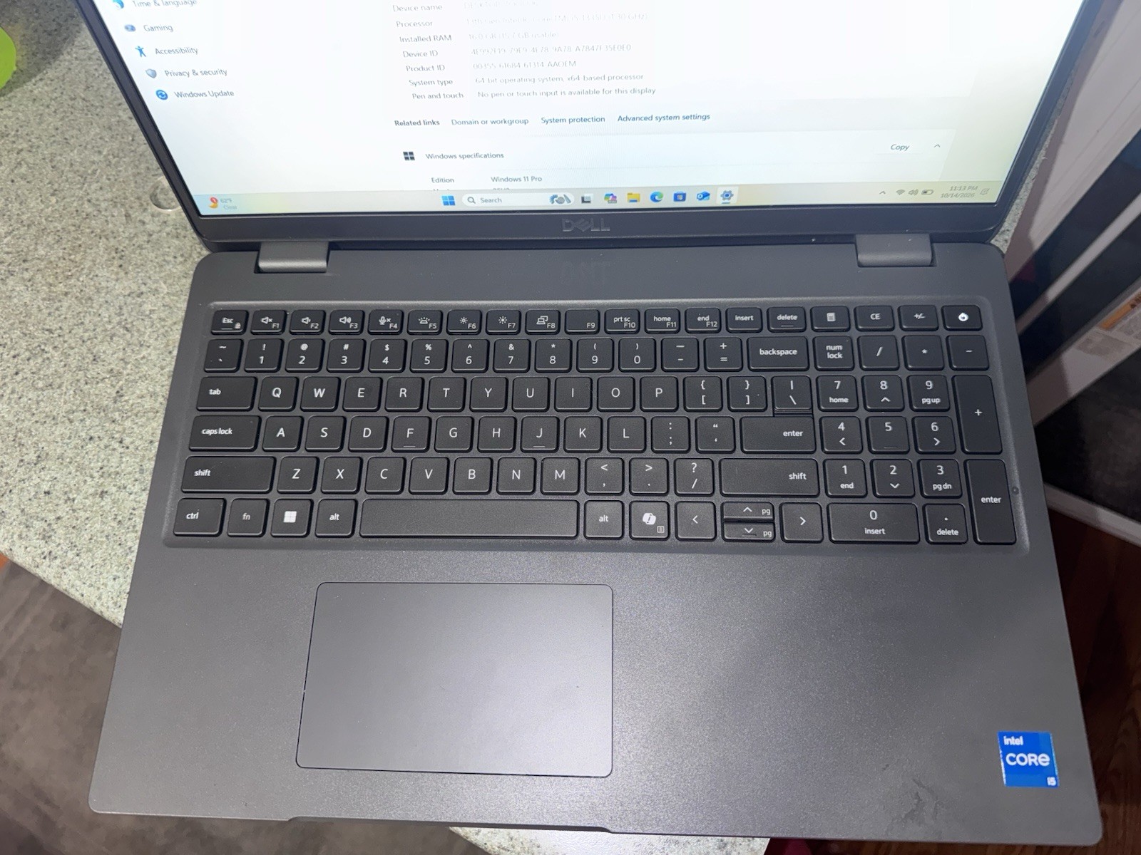 Dell Latitude 3550 Laptop – Intel Core i5, 16GB RAM, 512GB SSD – Windows 11