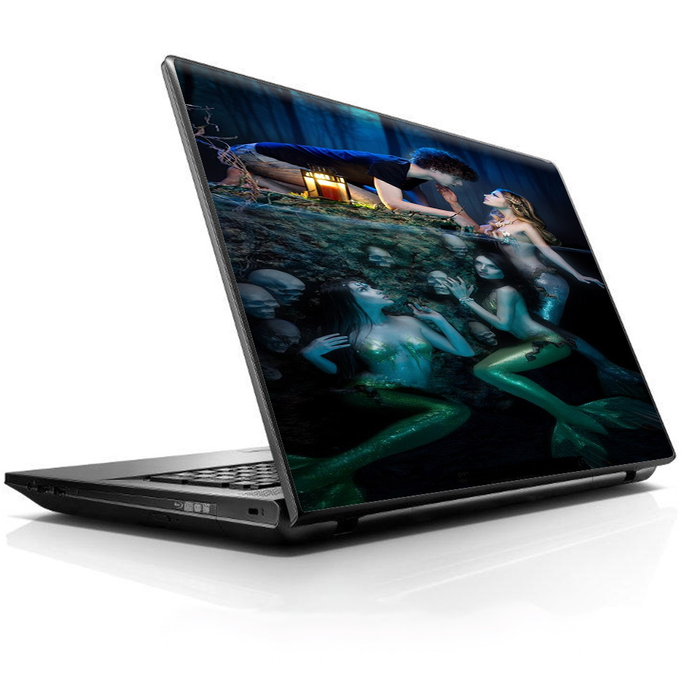 Laptop Notebook Universal Skin Decal Fits 13.3" to 16" / Sirens Mermaids under 