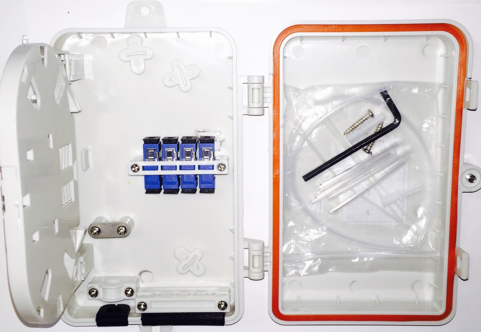 8 Core FTTH Fiber Distribution Box, 8 Port Fiber Distribution Box-4586
