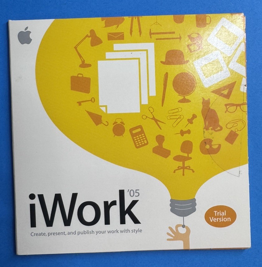 Apple iWork '05 Trial Version CD-ROM Package 603-7268-C