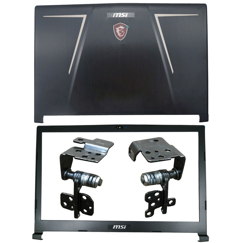 New for MSI GE73 GE73VR Raider RGB 8RE 8RF MS-17C5 LCD Back Cover+Bezel+Hinges
