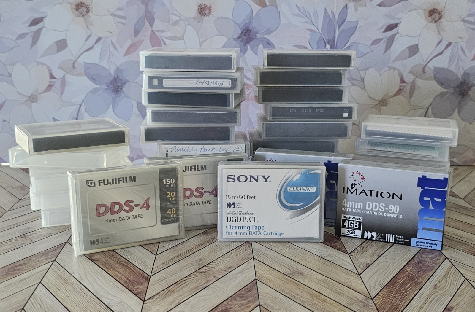Data Tape Lot NEW USED Sony Imation Fujifilm Maxell 