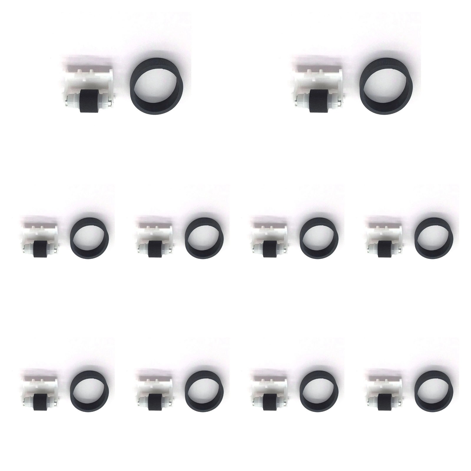 10sets Feed Separation Pickup Roller Rubber Tire For EPSON L 4150 L 4156 L 4153