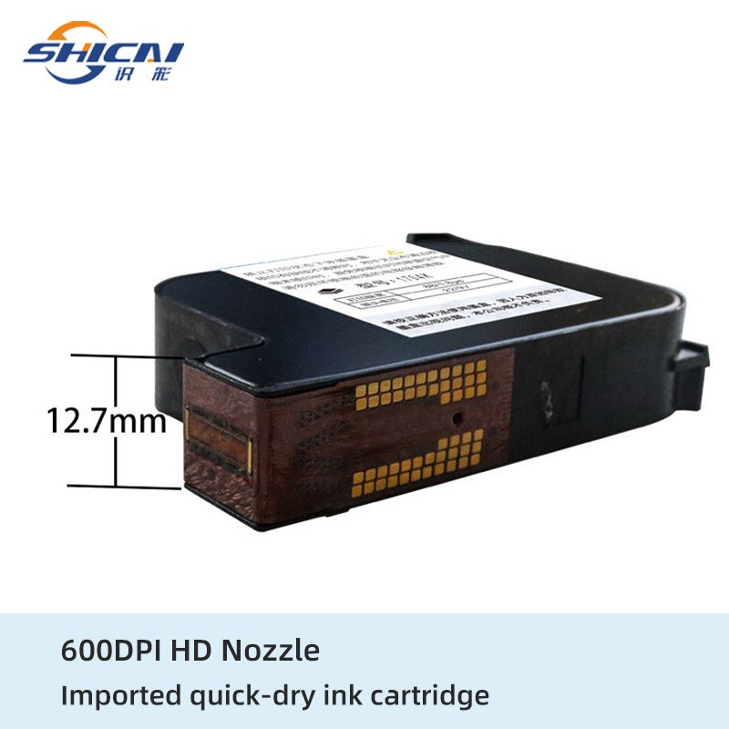3pcs Replacement Ink Cartridges for 12.7mm Handheld Inkjet Printer