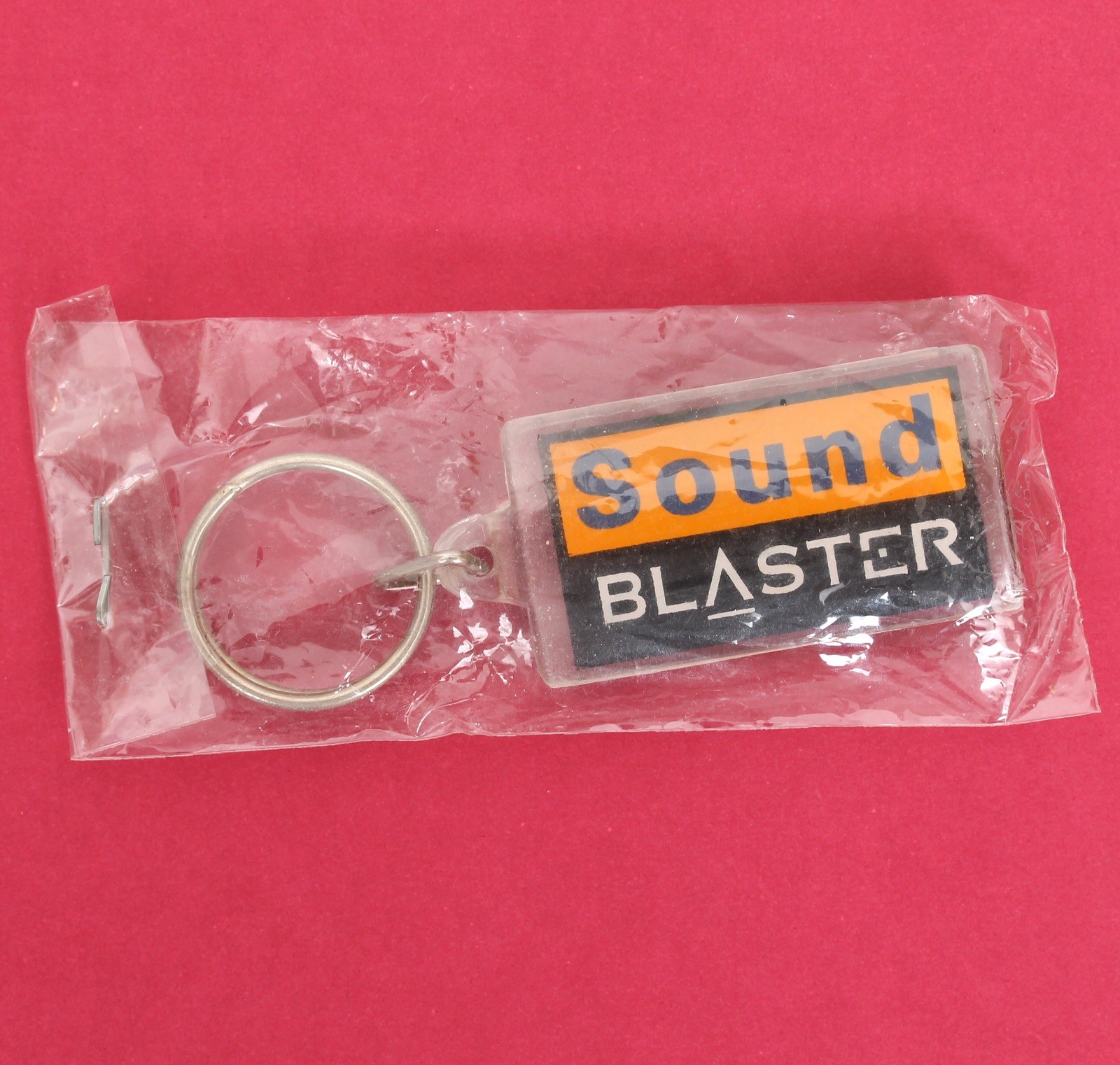 Vintage Creative Labs Sound Blaster Promotional KeyRing 1990s PCI ISA