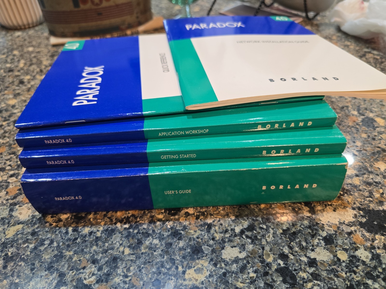 Borland Paradox 4.0 Developer's Library 5 Book Set Programming Manual Computer