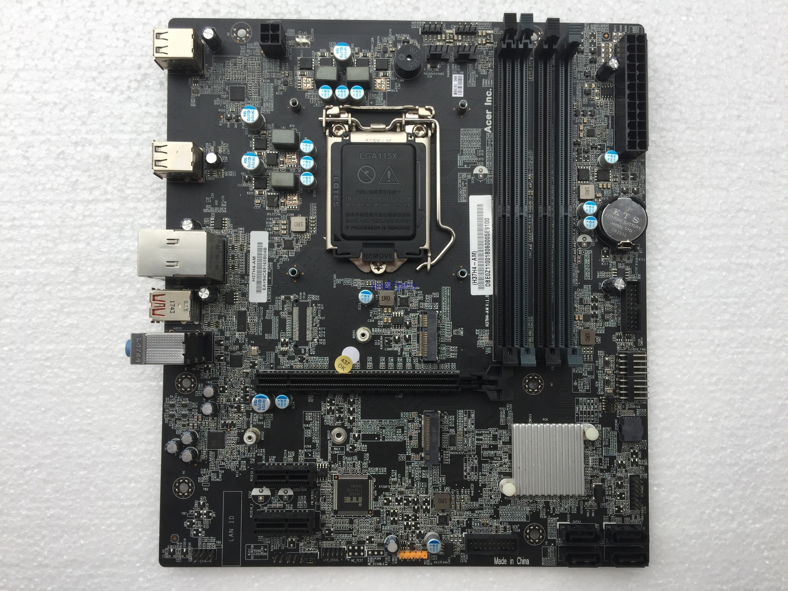 1Pc. New Predator PO5-600 H37H4-AM M-ATX Mainboard LGA1151 DDR4 64G H370 Chipset
