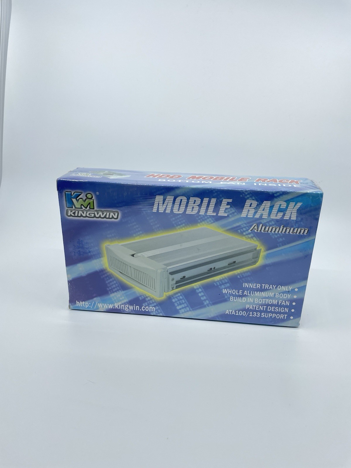 Kingwin Mobile Rack Aluminum IDE HDD Removable Drive Tray ATA100/133 New Sealed