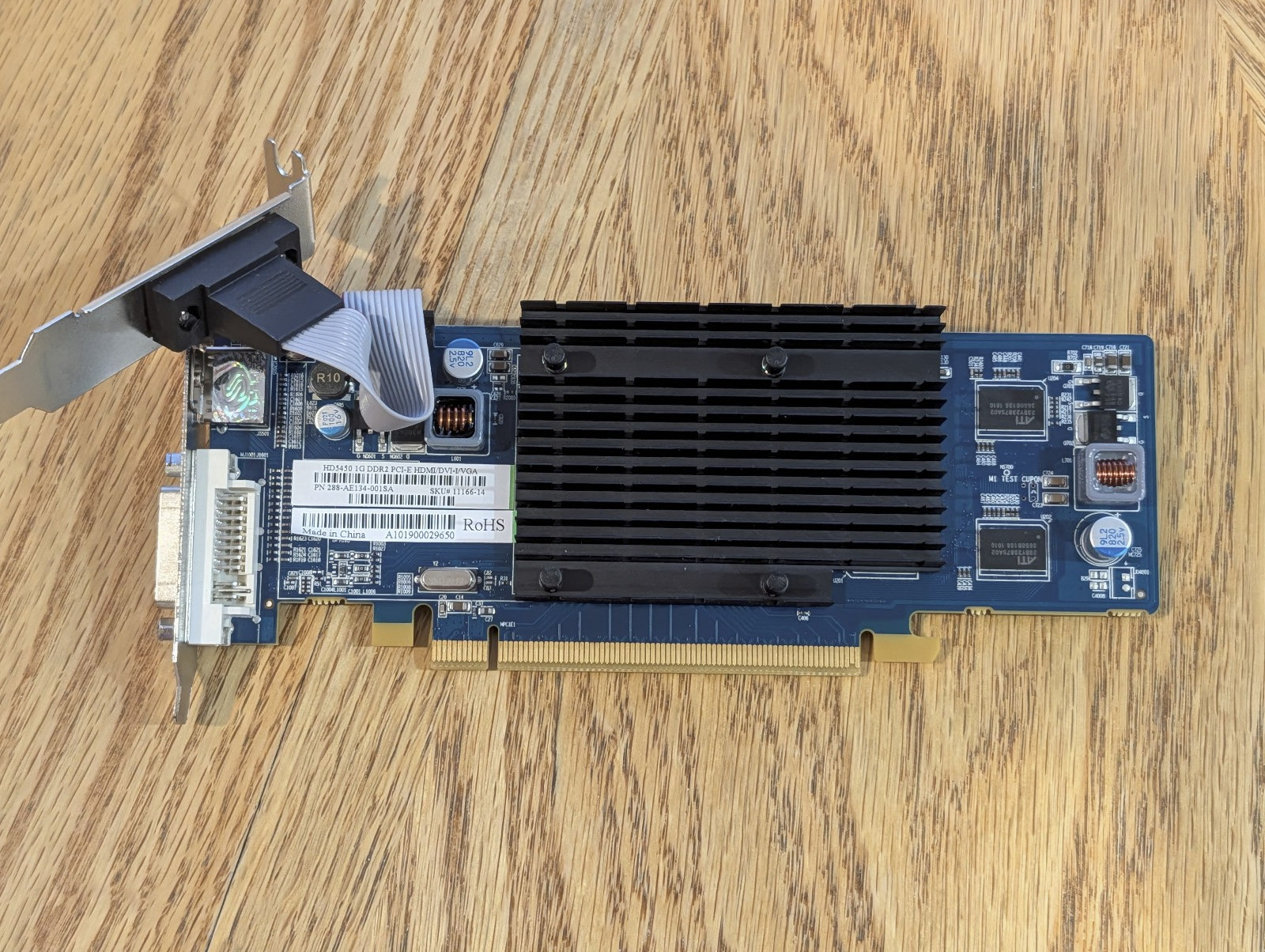 Sapphire Radeon HD5450 1GB PCI-E Low-Profile Graphics Card