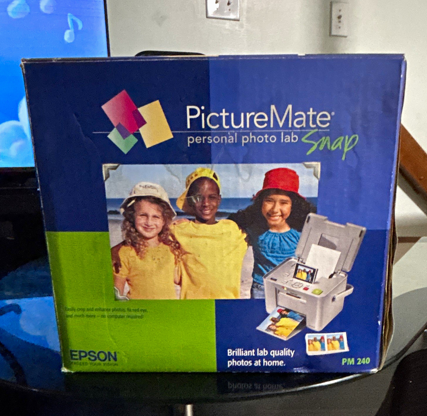 Epson PictureMate Snap PM 240 Portable 4x6 Photo Printer 5760x1440 USB