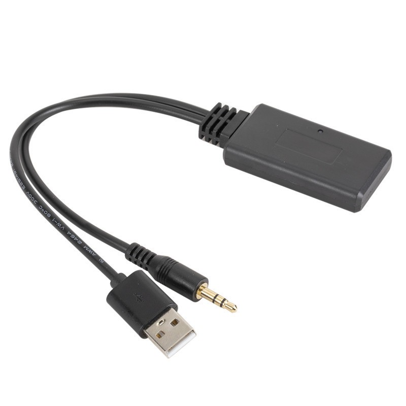 Wireless Bluetooth 5.0 Car Audio Stereo Music Receiver Adapter 3.5mm AUX MP3 NEW