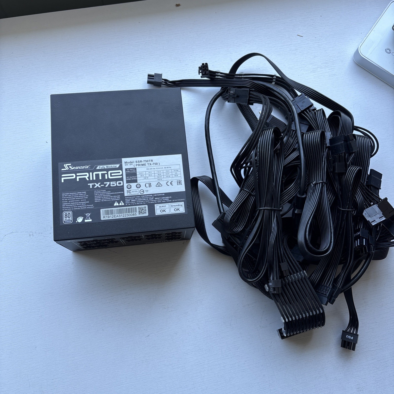 Seasonic PRIME TX-850 – 850W 80+ Titanium Fully Modular Power Supply