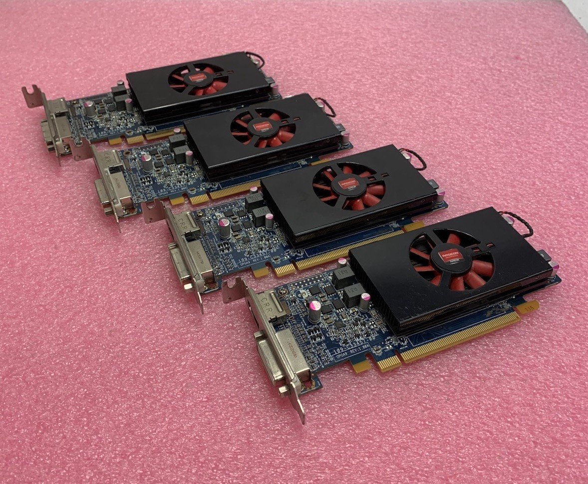 AMD Radeon C334 109-C33457-00 Video Graphics Card (Lot of 4)