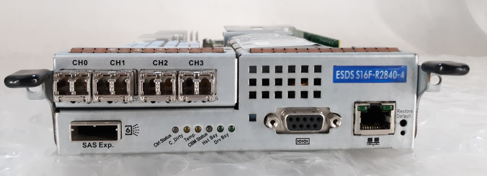 Infortrend Technology ESDS S16F-R2840 Raid Controller w/ Battery Pack + 4x SFP