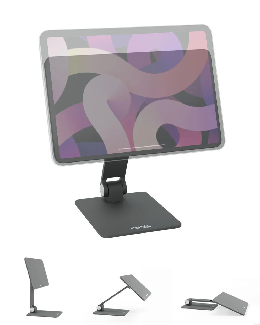 Plugable - Portable Magnetic Tablet Holder for MagSafe iPad Pro 11" AMS-STAND11