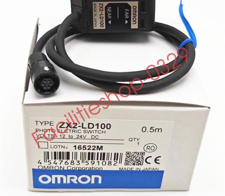 OMRON ZX2-LD100 laser smart sensor DHL/FedEx