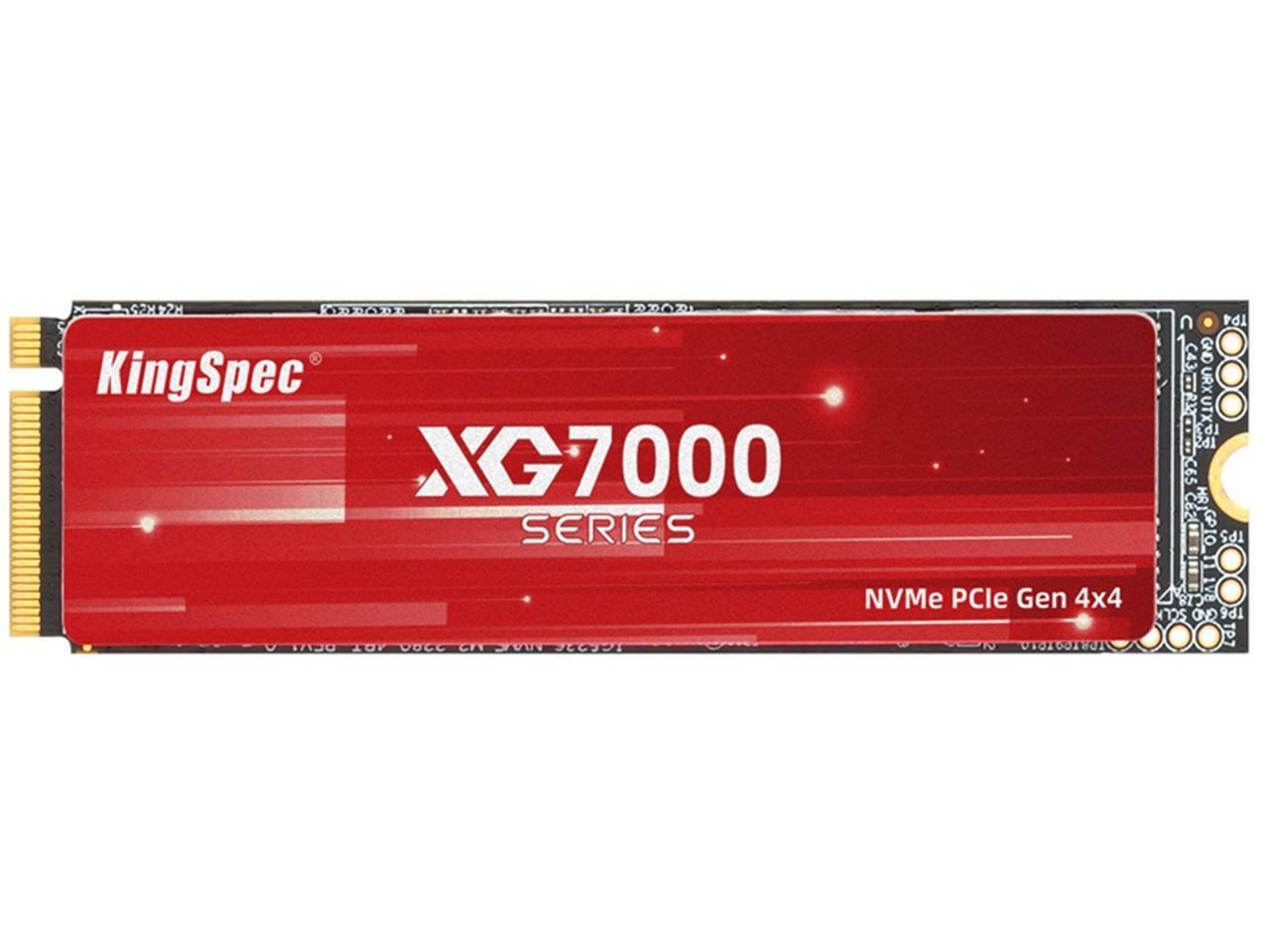 Kingspec XG70001TB XG7000 1TB M.2 NVMe PCIe Gen4 SSD