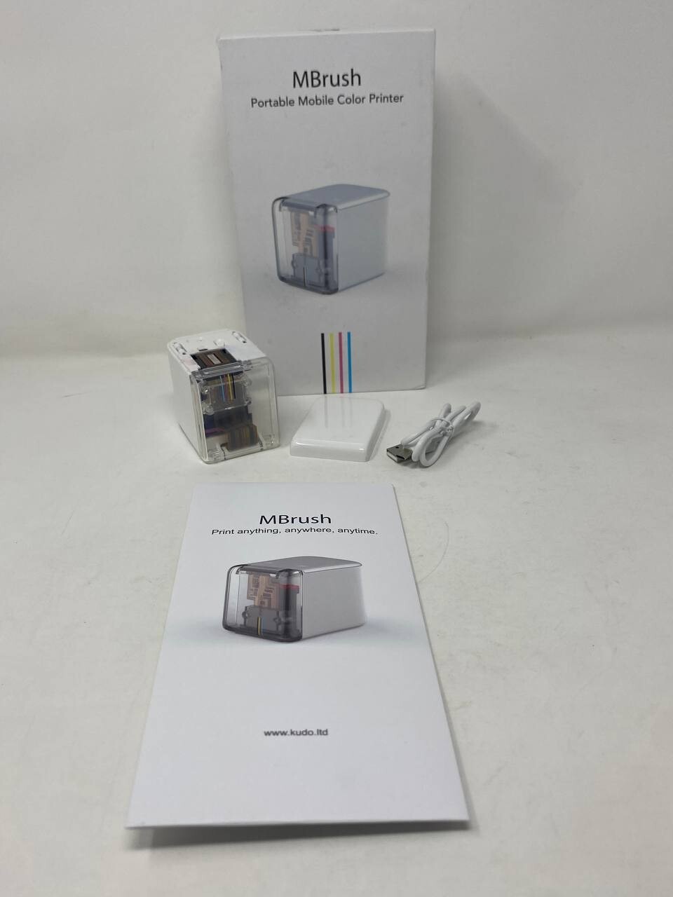KONGTEN MBrush Handheld Mobile Printer Portable Full Color Printer Compact Size