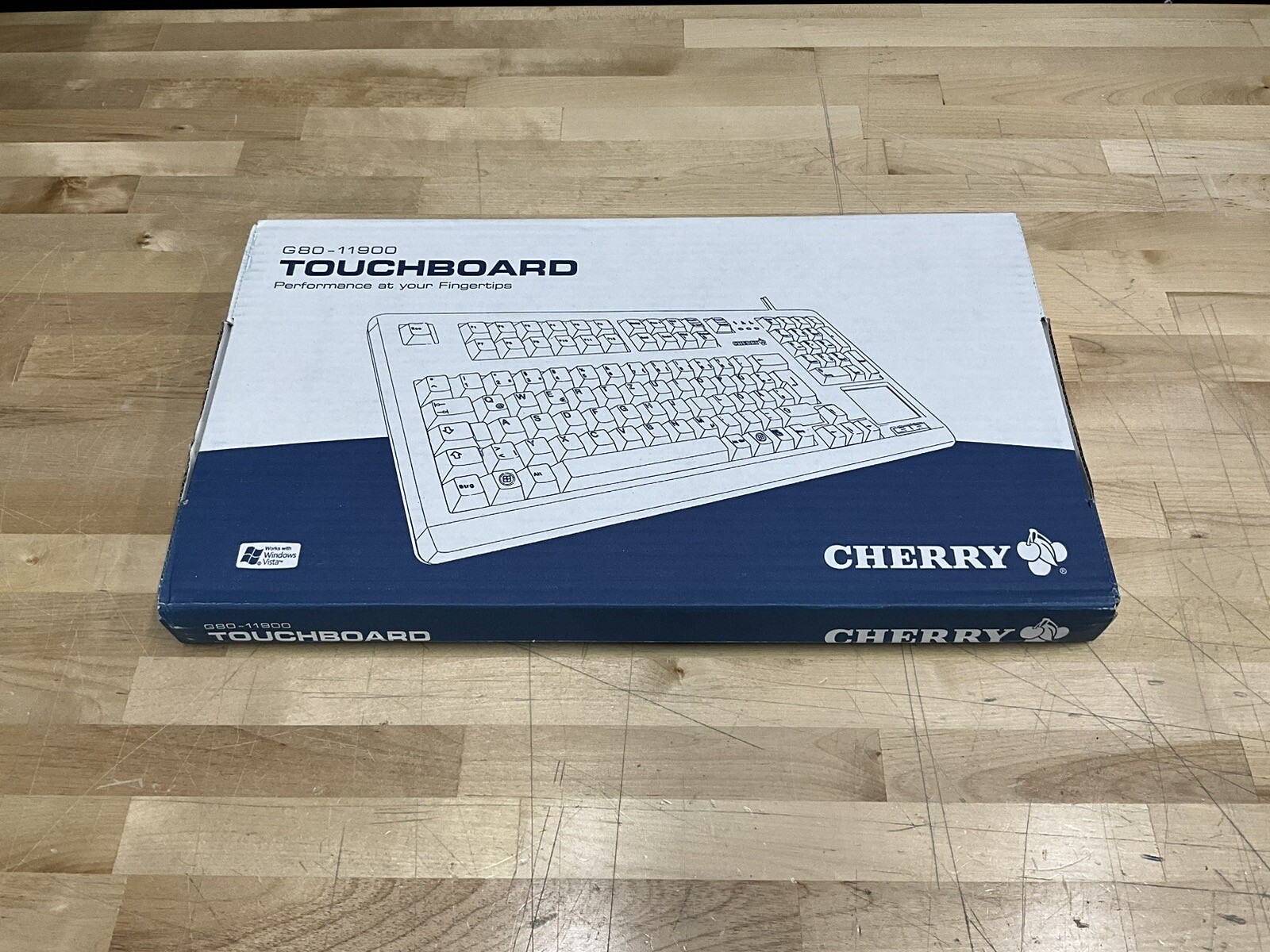 Cherry G80-11900LUMEU-2 Compact Keyboard with Touchpad 104 Keys PS/2 Brand New