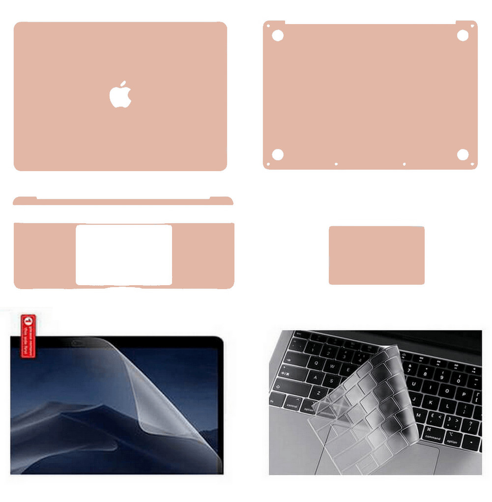 3M Skin Decal Full Body Cover Guard Protector for M3 M2 MacBook Air Pro 13 15 16