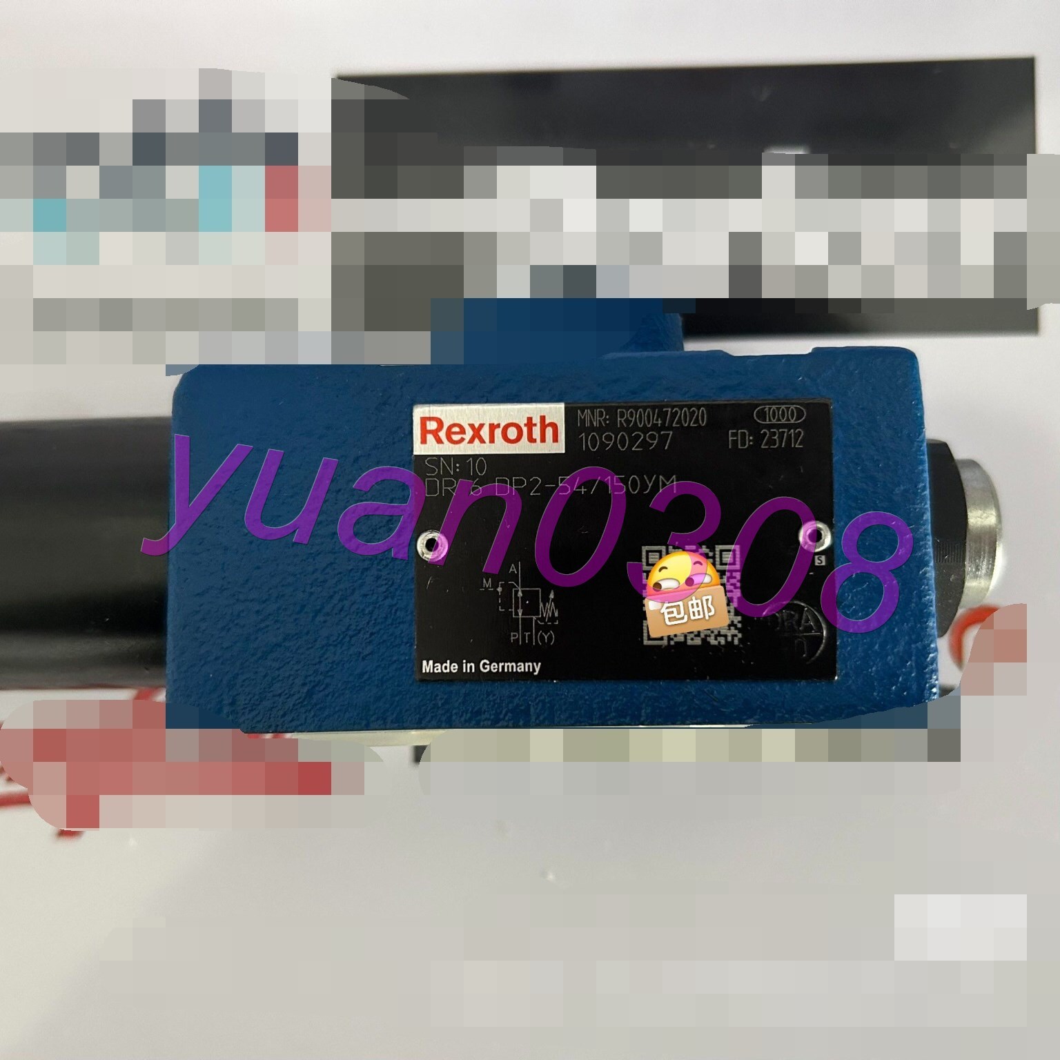 1PSC New Rexroth R900472020 valve Via DHL or FedEX