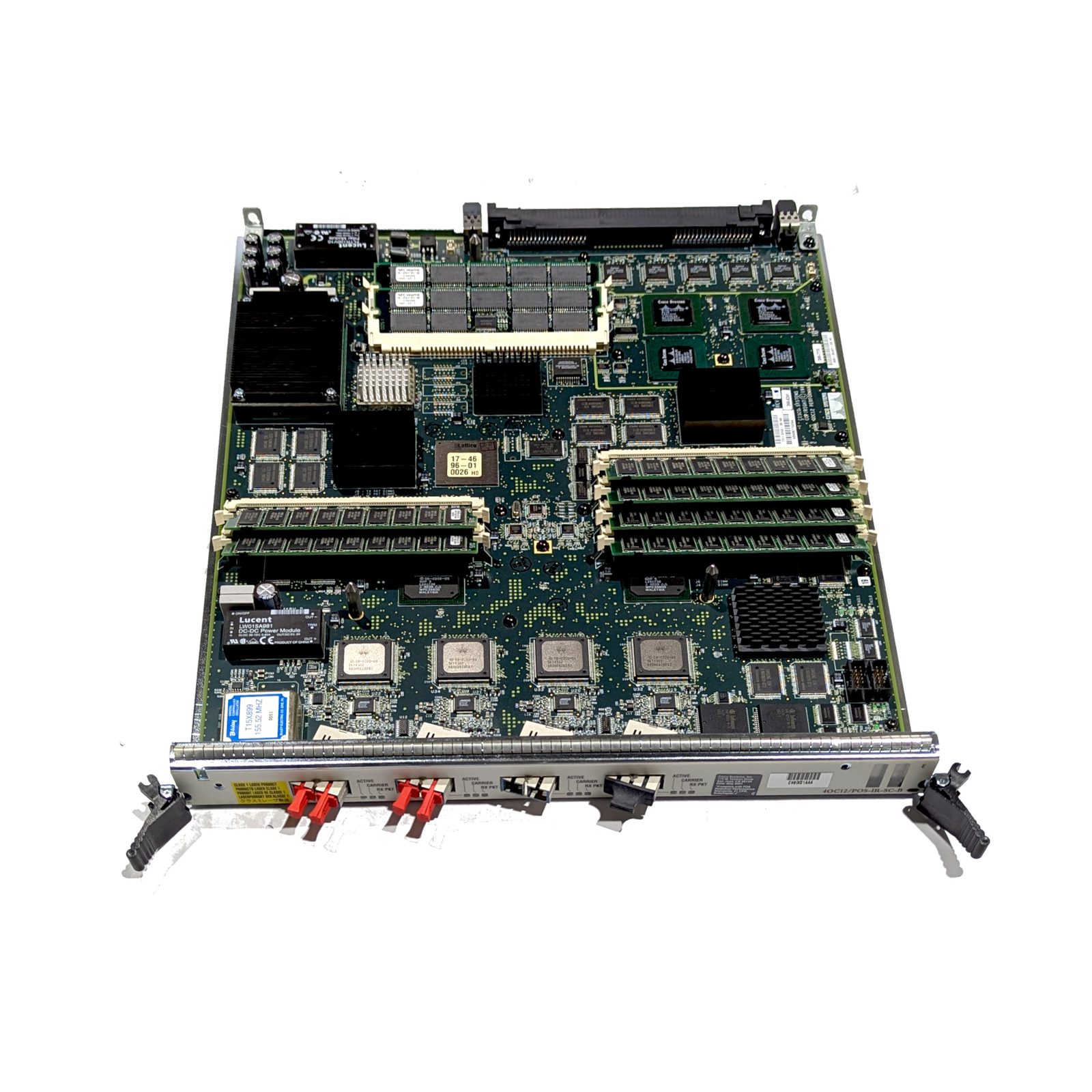 Cisco 4-Port 4OC12/POS-IR-SC-B Line Card for Cisco 12000 Series Routers