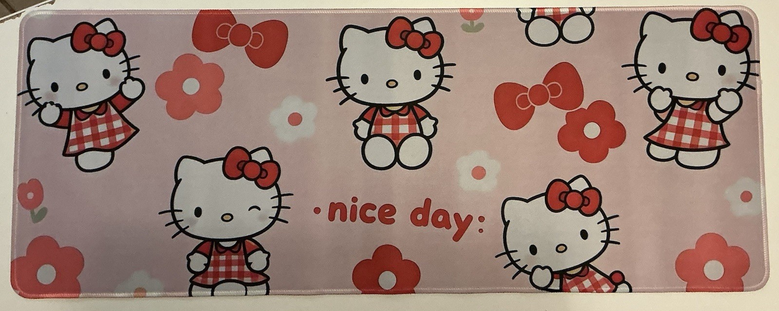 Hello Kitty “Have A Nice Day” Large Desk Mat