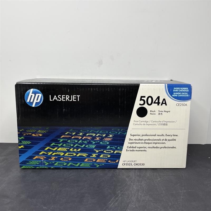 HP 504A (CE250A) Black Toner Cartridge