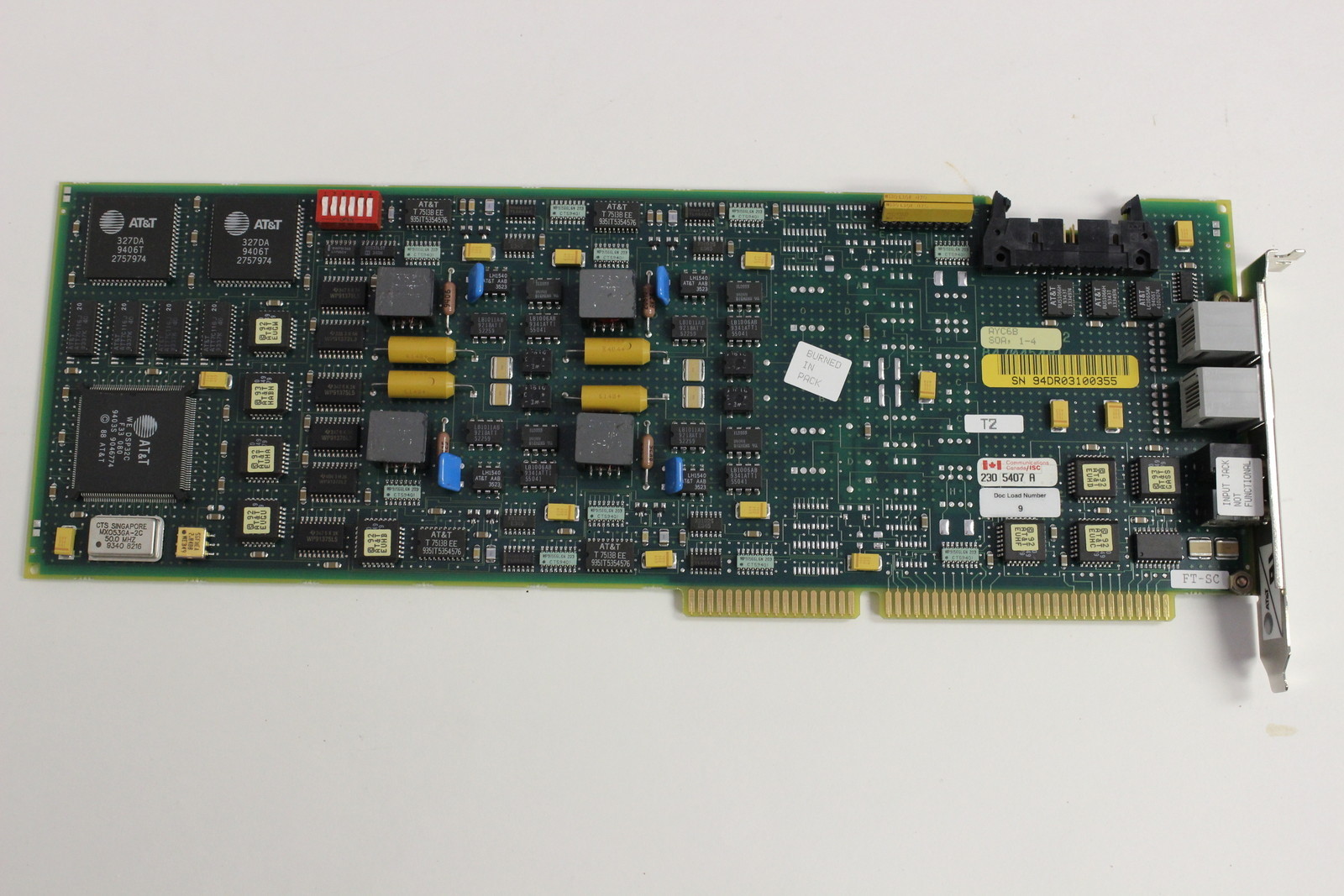 AT&T AVAYA LUCENT AYC8B IVP4+ ISA ADAPTER  WITH WARRANTY
