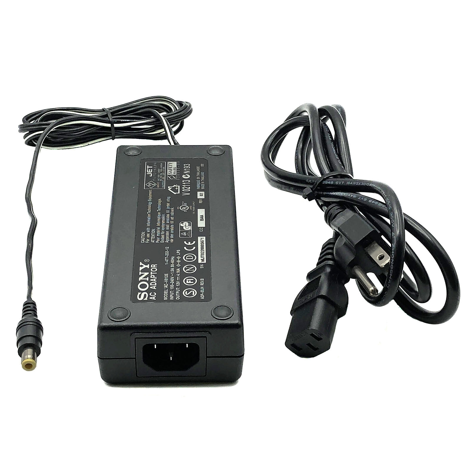 Genuine Sony AC-V012E AC Adapter Charger Power Supply 1-477-232-12