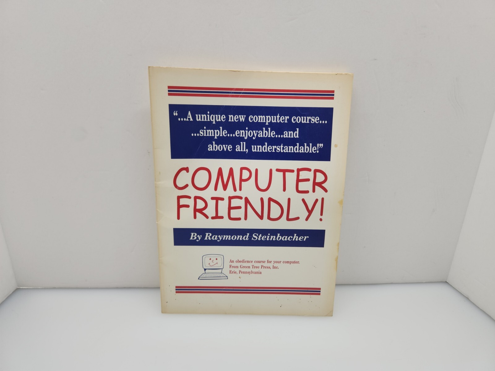 Vintage Rare Paperback Computer Book "Computer Friendly"