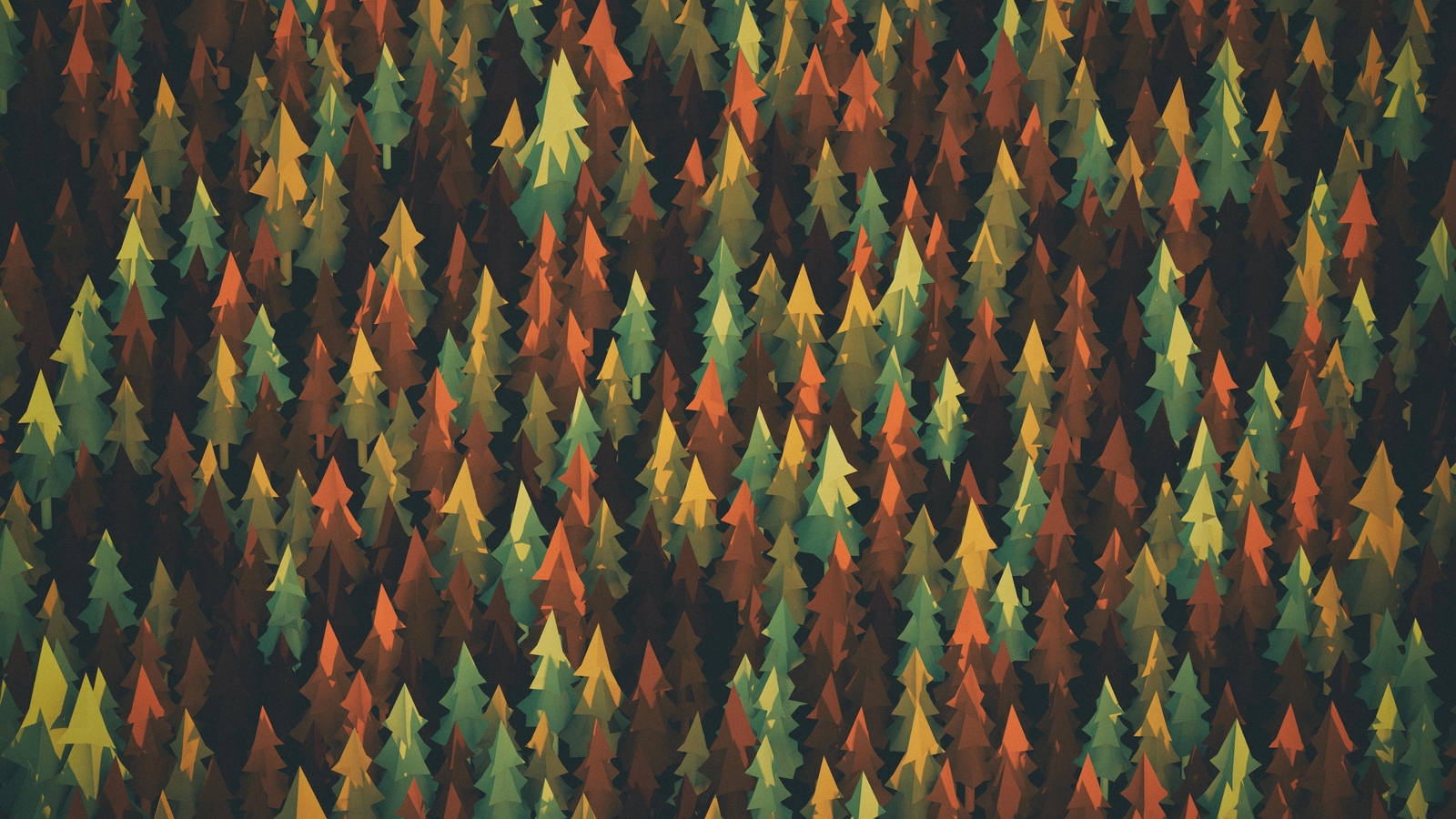 Landscape forest nature fall art Custom Gaming Mat Desk