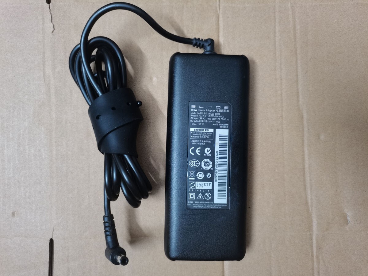 19V 7.9A For Razer 2015 Blade Laptop RC30-00830100 150W AC Adapter 100%Original