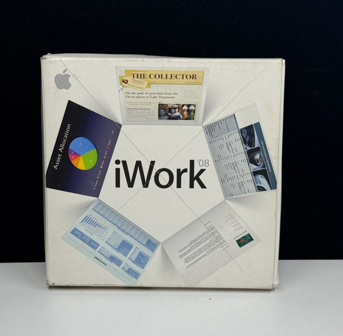 iWork 08 Mac Apple Keynote Pages Numbers Software Package MA790Z/A