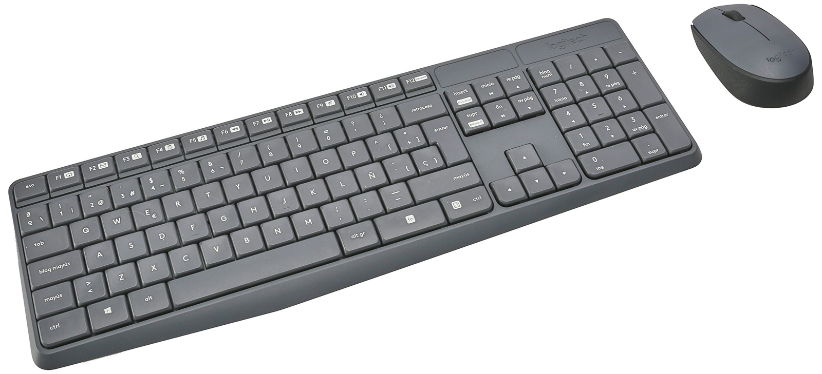 Logitech MK235 Wireless Keyboard and Mouse Combo SPANISH LAYOUT