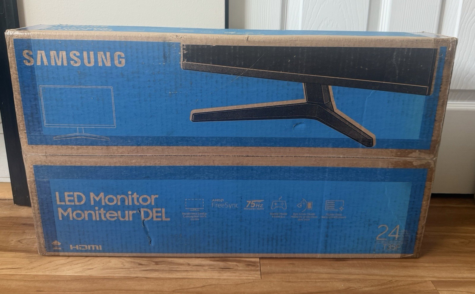 Samsung 24” LED Monitor  • 75Hz Refresh Rate • AMD FreeSync • HDMI Input