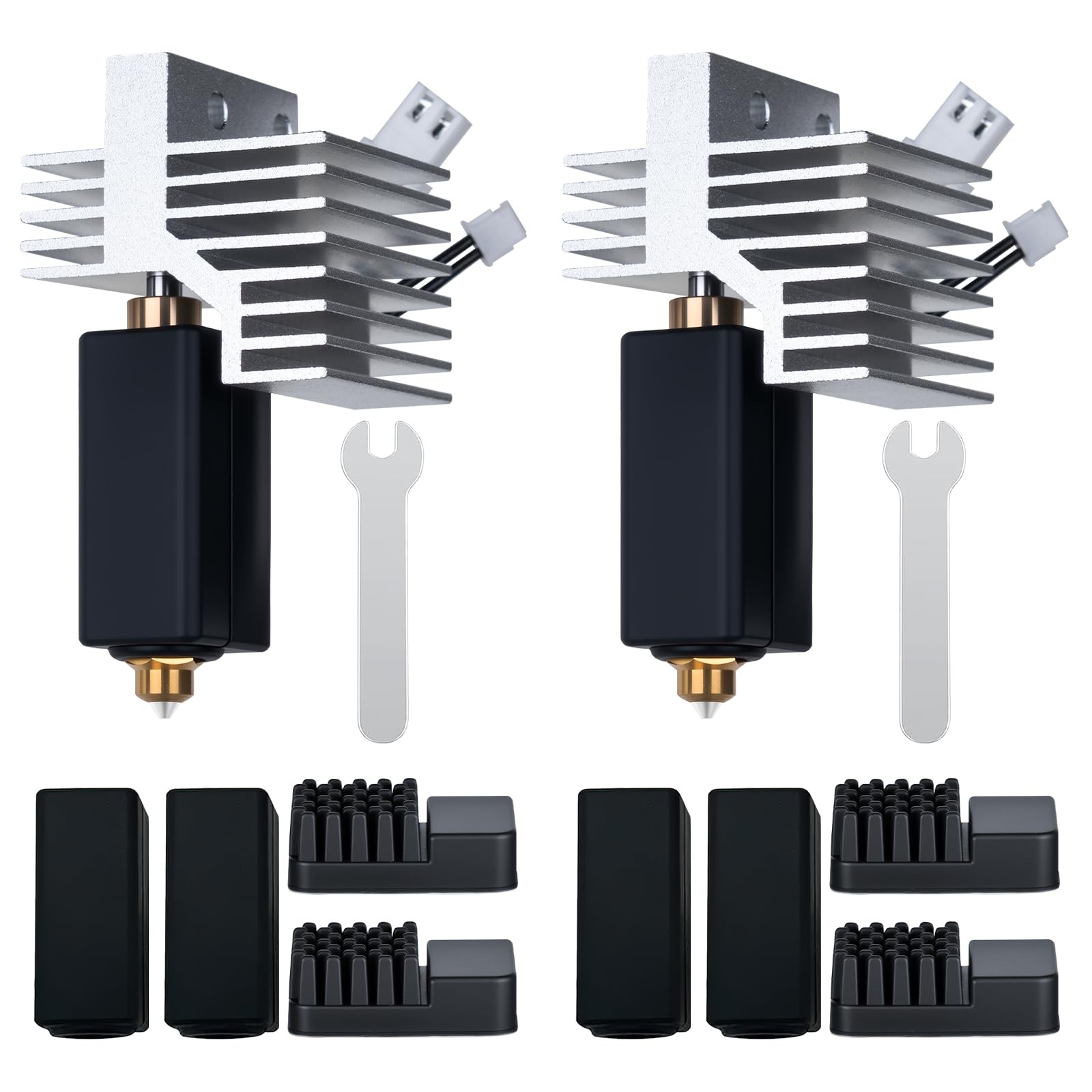 2PCS Centauri Carbon Ceramic Hotend,High Temp Extruder Print Head...