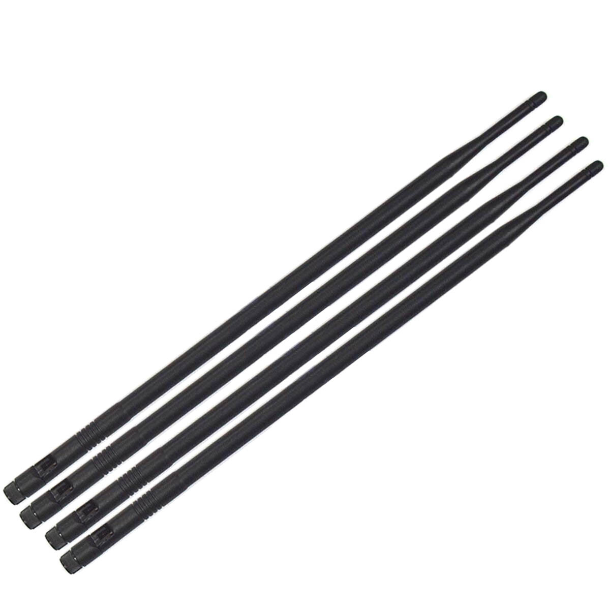4x 9dBi RP-SMA Dual Band 2.4GHz 5GHz High Gain WiFi Router Wireless Tilt Antenna