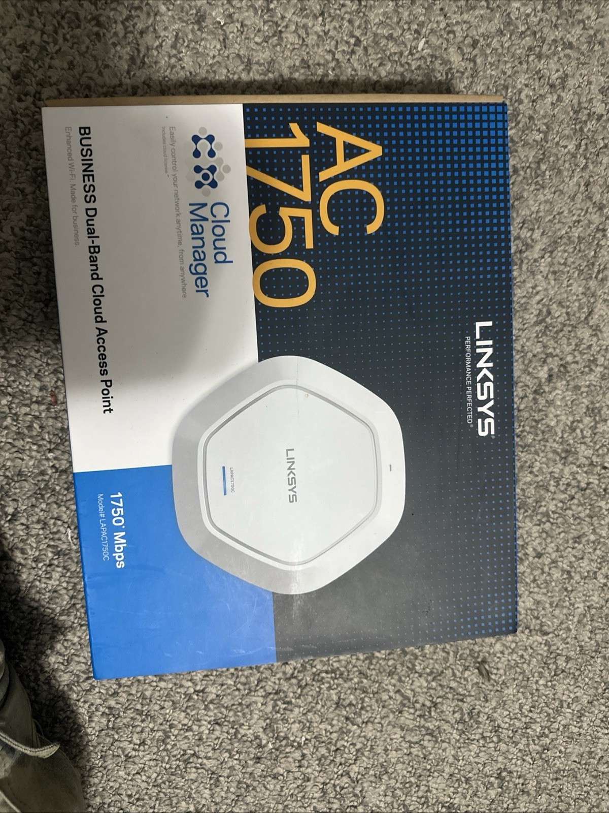 Linksys LAPAC1750 Dual-Band Cloud Wireless Business Access Point