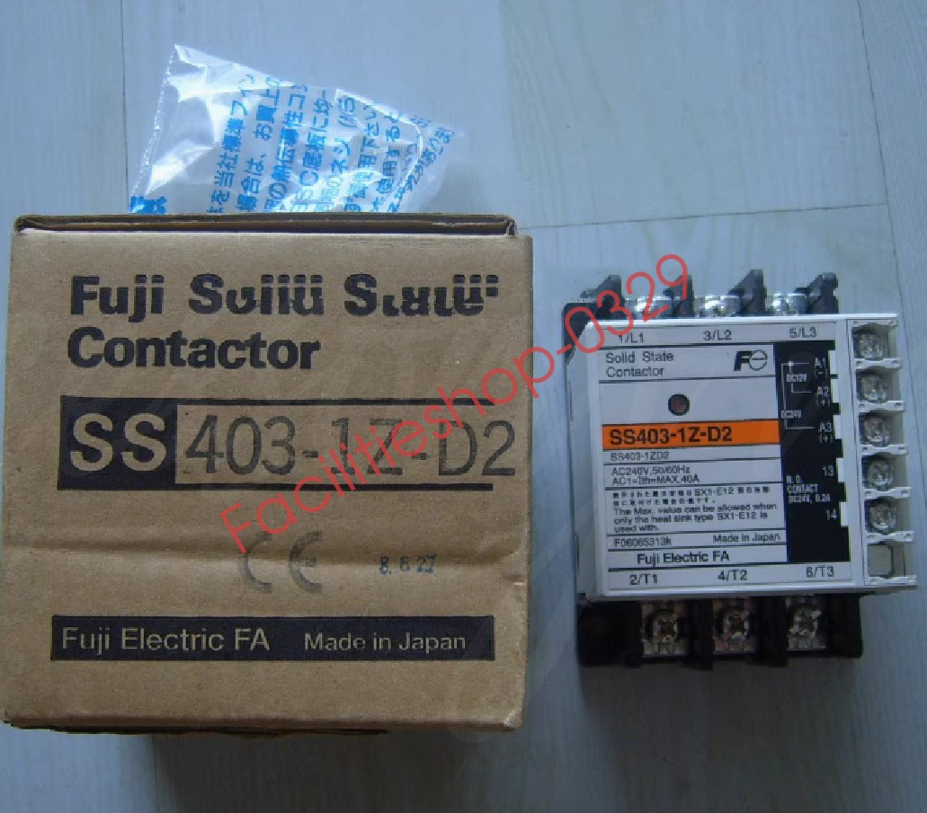 1PC 3-Phase 3-Wire Solid State Contactor Relay Module SS403-1Z-D2 AC240V 40A