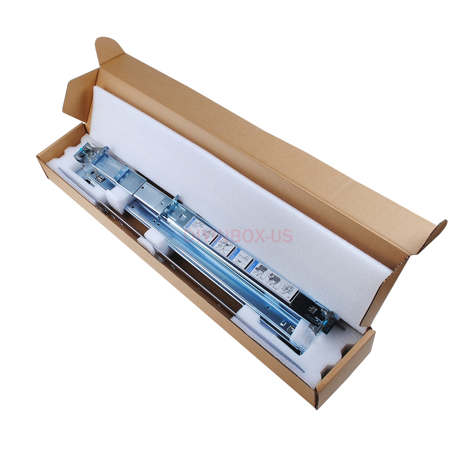H872R For Dell PowerEdge R720 R720XD R730 R730XD Server 2U Ready Rail Rails Kit