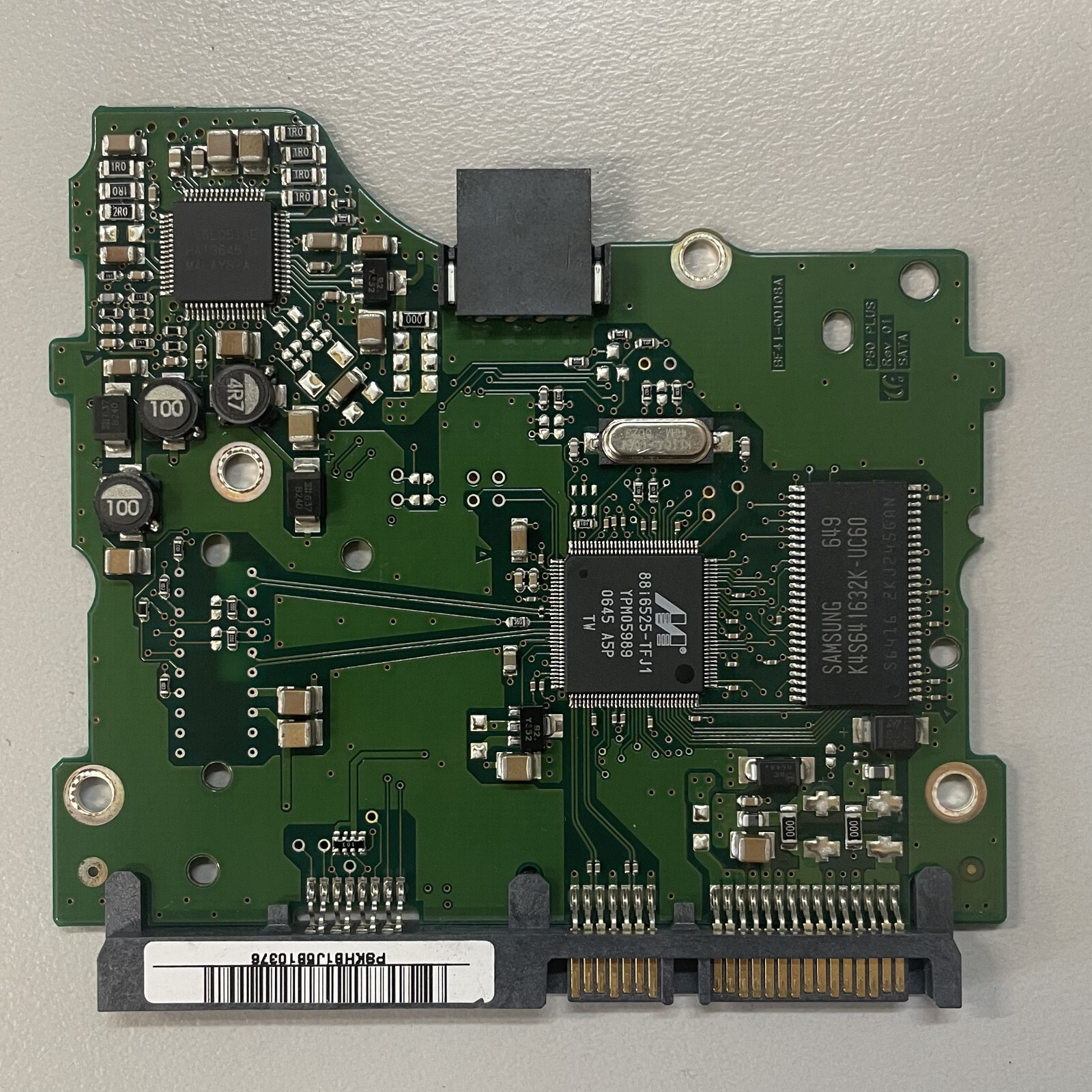 Samsung SpinPoint HD080HJ/P 3.5" 80 GB SATA HDD PCB Board BF41-00108A