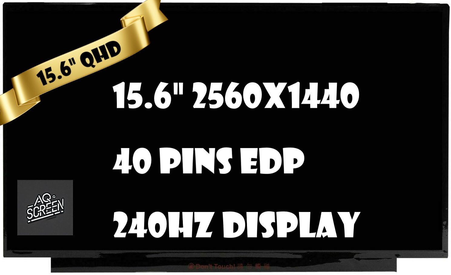 Sharp LQ156M1JW09 240Hz FHD 15.6" Matte 40pin LCD Non-Touch Screen